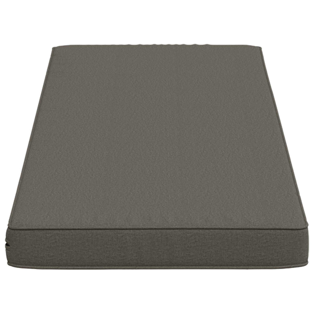 1-delig Bankkussen VUGHT 100% Polyester Grijs 110 x 40 x 5 cm