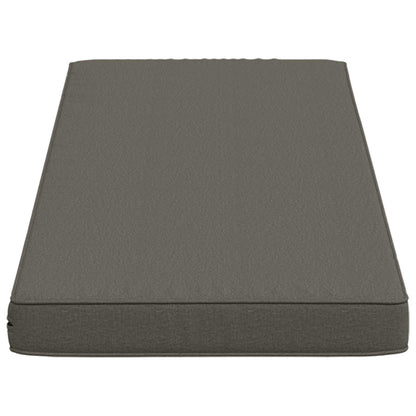 1-delig Bankkussen VUGHT 100% Polyester Grijs 110 x 40 x 5 cm