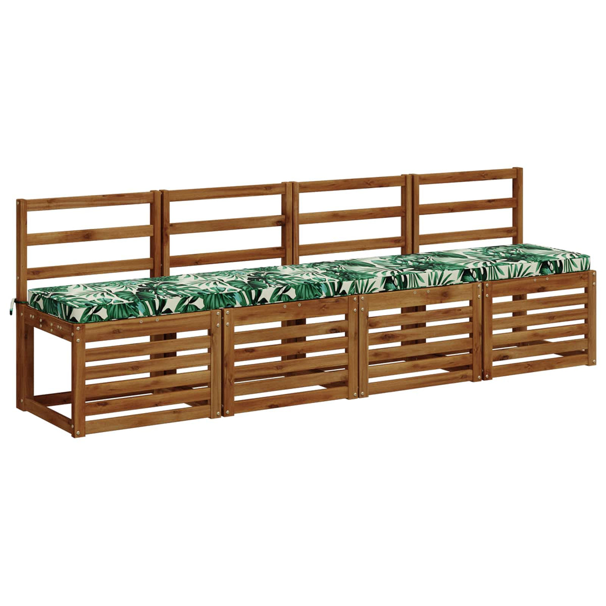2-delige Bankkussens VUGHT 2 st 100% Polyester Bladpatroon