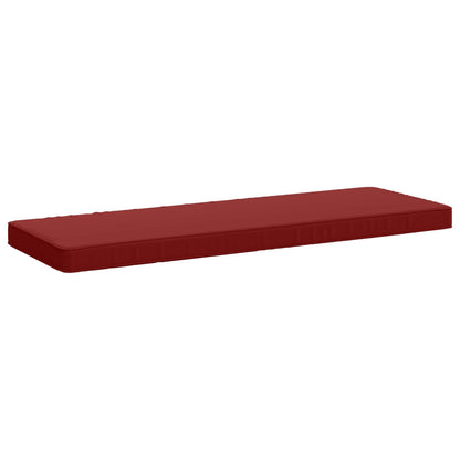 1-delig Bankkussen VUGHT 100% Polyester Wijnrood