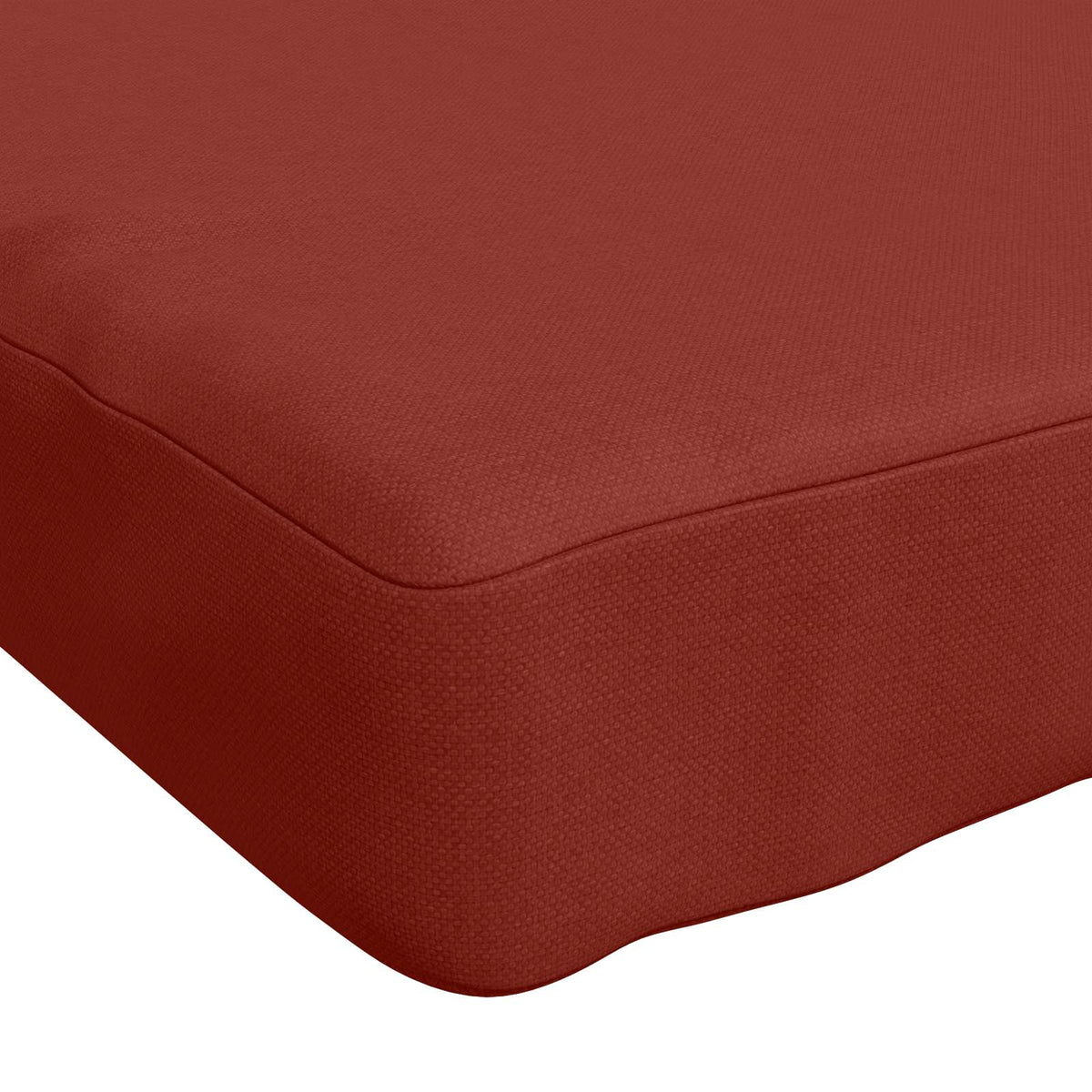 1-delig Bankkussen VUGHT 100% Polyester Rood 120 x 40 x 5 cm
