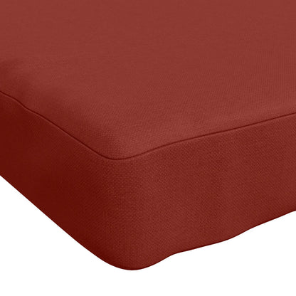 1-delig Bankkussen VUGHT 100% Polyester Rood 120 x 40 x 5 cm