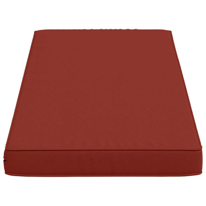 1-delig Bankkussen VUGHT 100% Polyester Rood 120 x 40 x 5 cm