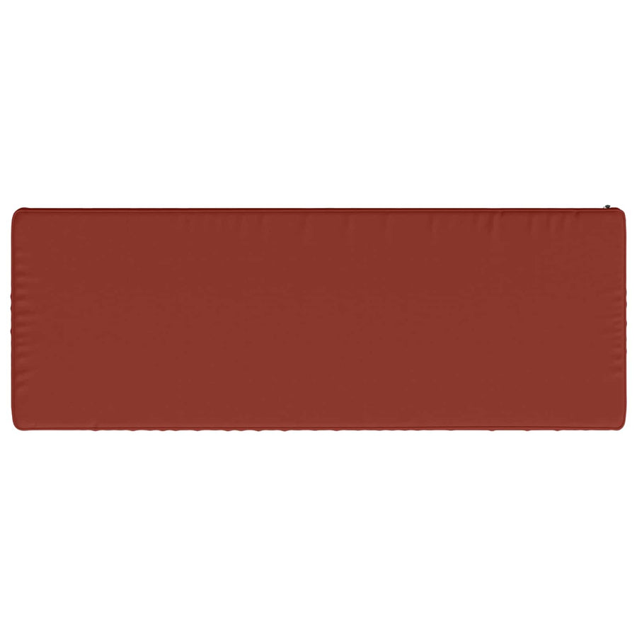 1-delig Bankkussen VUGHT 100% Polyester Rood 120 x 40 x 5 cm