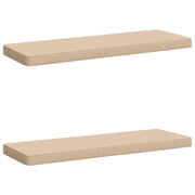 Bankkussens 2 stuks crèmekleurig 100% polyester