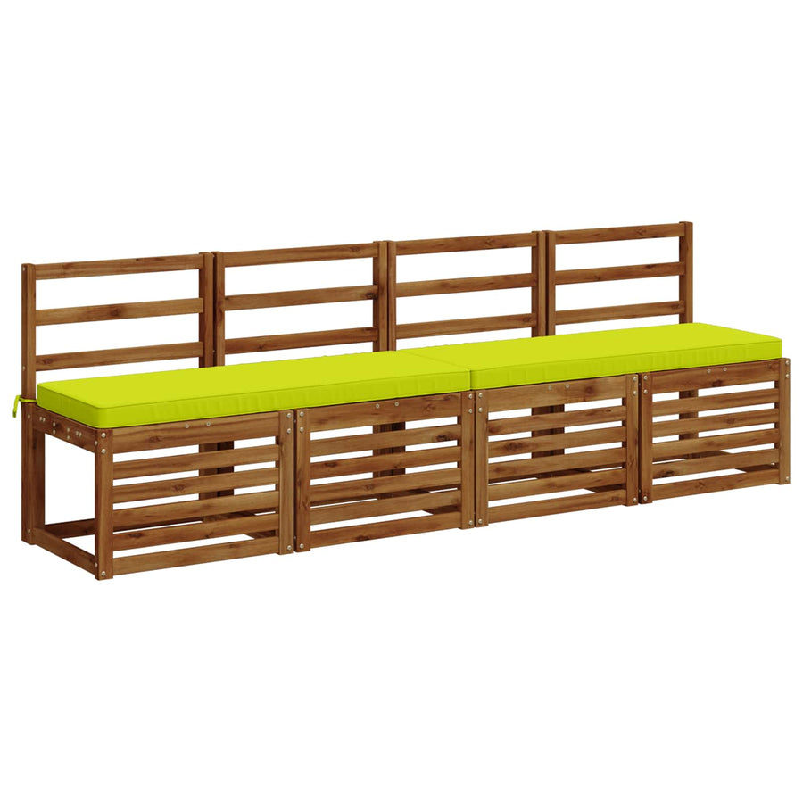 1-delig Bankkussen VUGHT 100% Polyester Helder groen