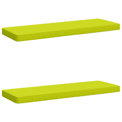 2-delige Bankkussens VUGHT 2 st 100% Polyester Helder groen