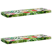 Bankkussens 2-delig meerkleurig 100% polyester