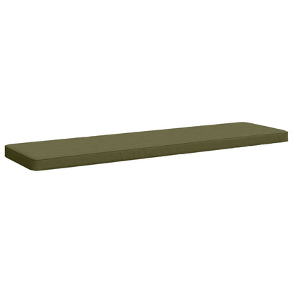 2-delige Bankkussens VUGHT 2 st 100% Polyester Olijfgroen