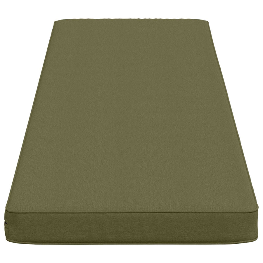 2-delige Bankkussens VUGHT 2 st 100% Polyester Olijfgroen
