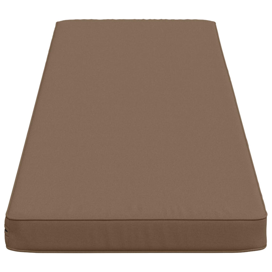 1-delig Bankkussen VUGHT 100% Polyester Taupe 140 x 40 x 5 cm