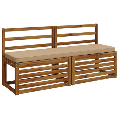 1-delig Bankkussen VUGHT 100% Polyester Zand 140 x 40 x 5 cm