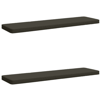 2-delige Bankkussens VUGHT 2 st 100% Polyester Antraciet