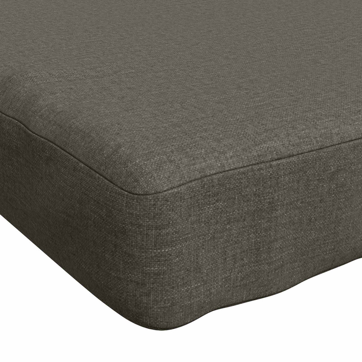 1-delig Bankkussen VUGHT 100% Polyester Grijs 140 x 40 x 5 cm