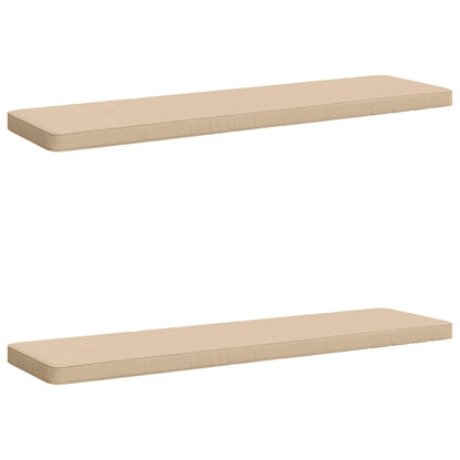 2-delige Bankkussens VUGHT 2 st 100% Polyester Crèmekleurig