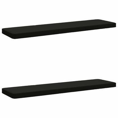 2-delige Bankkussens VUGHT 2 st 100% Polyester Zwart