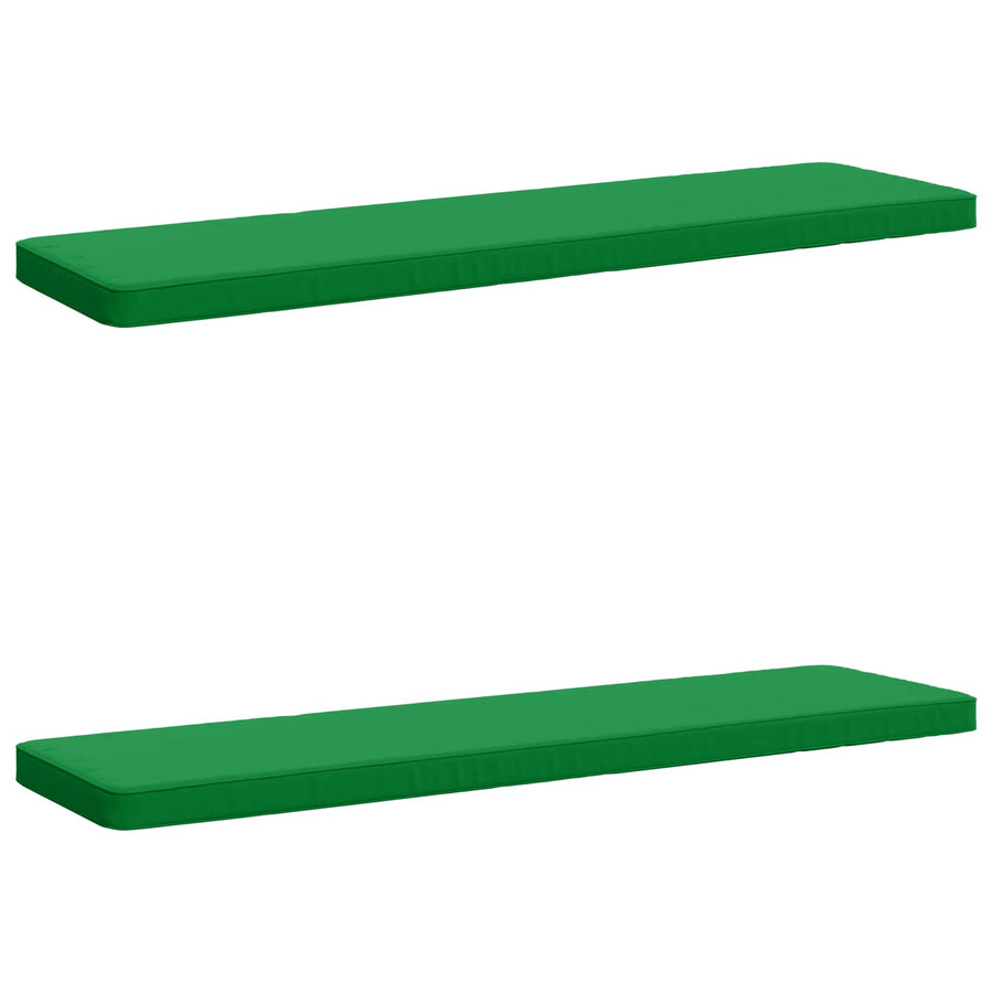 2-delige Bankkussens VUGHT 2 st 100% Polyester Groen