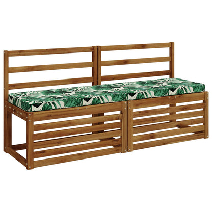 1-delig Bankkussen VUGHT 100% Polyester Bladpatroon