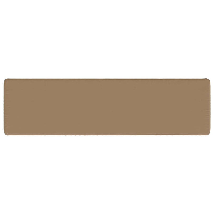 1-delig Bankkussen VUGHT 100% Polyester Taupe 140 x 40 x 5 cm