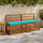 Bankkussen VUGHT 100% polyester turquoise
