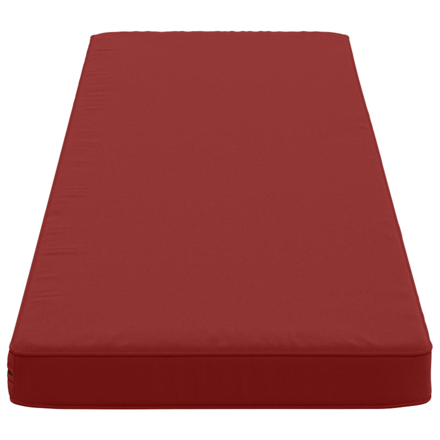 2-delige Bankkussens VUGHT 2 st 100% Polyester Wijnrood