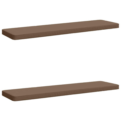 2-delige Bankkussens VUGHT 2 st 100% Polyester Taupe
