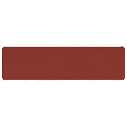 1-delig Bankkussen VUGHT 100% Polyester Rood 150 x 40 x 5 cm