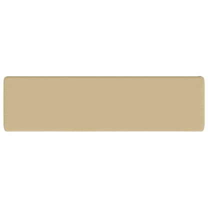 1-delig Bankkussen VUGHT 100% Polyester Beige 150 x 40 x 5 cm