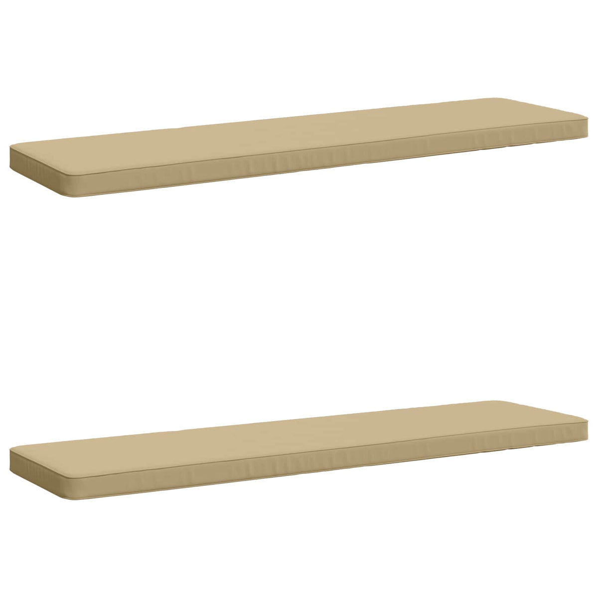 2-delige Bankkussens VUGHT 2 st 100% Polyester Beige