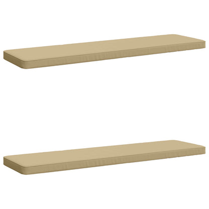 2-delige Bankkussens VUGHT 2 st 100% Polyester Beige