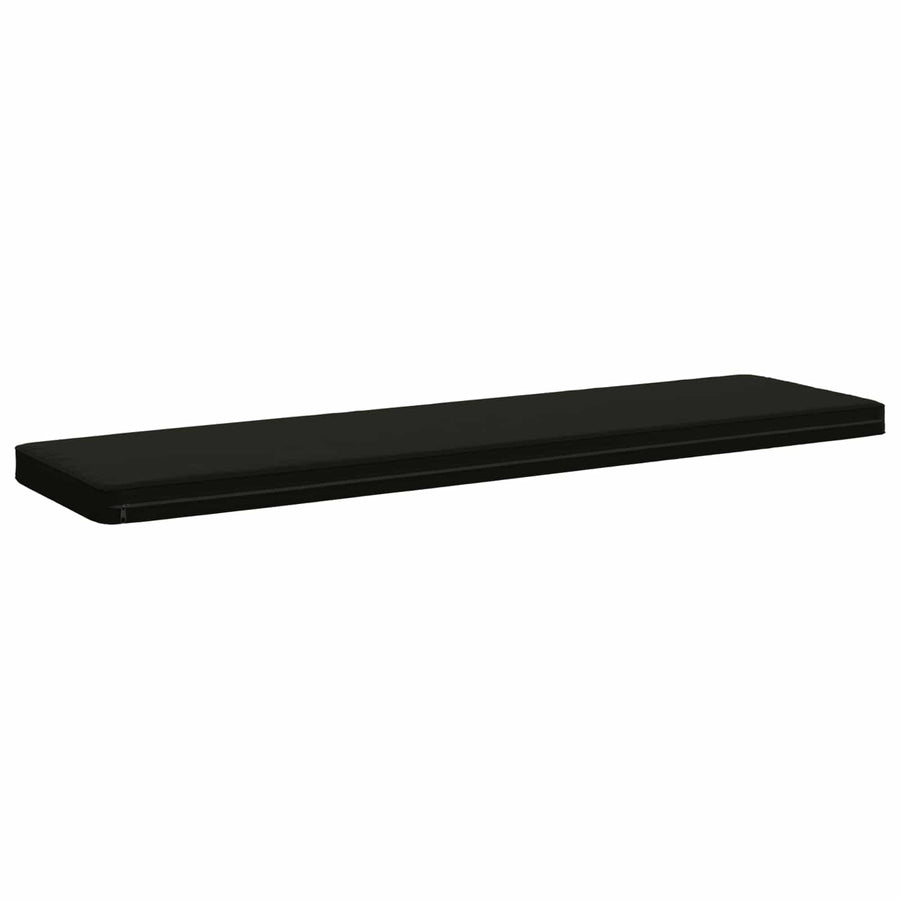 1-delig Bankkussen VUGHT 100% Polyester Zwart 150 x 40 x 5 cm