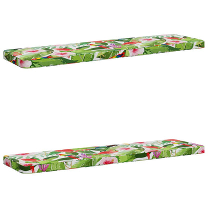 2-delige Bankkussens VUGHT 2 st 100% Polyester Meerkleurig