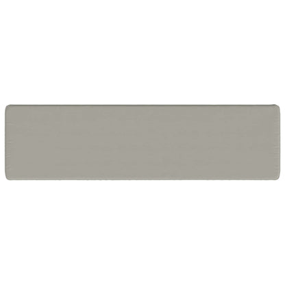 1-delig Bankkussen VUGHT 100% Polyester Grijs 150 x 40 x 5 cm