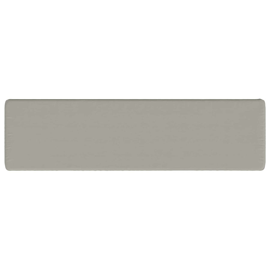 1-delig Bankkussen VUGHT 100% Polyester Grijs 150 x 40 x 5 cm