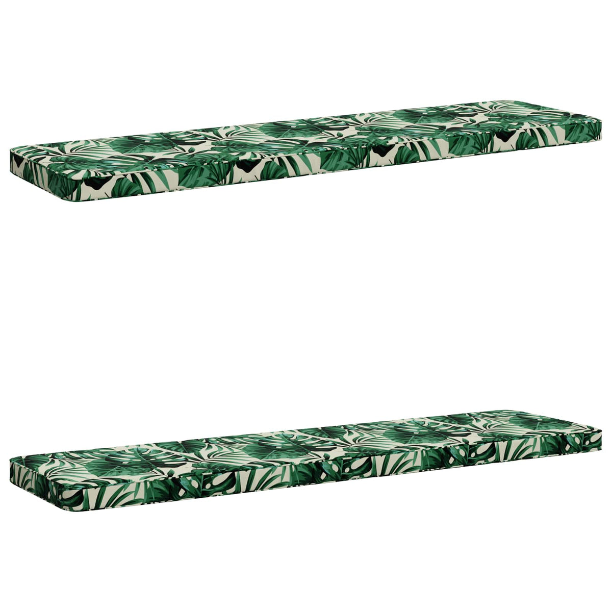 2-delige Bankkussens VUGHT 2 st 100% Polyester Bladpatroon