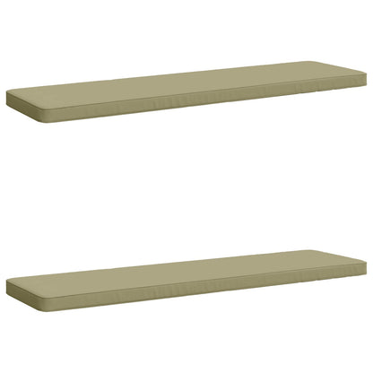 2-delige Bankkussens VUGHT 2 st 100% Polyester Lichtgroen