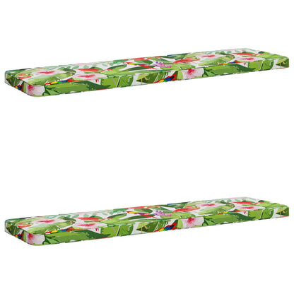 2-delige Bankkussens VUGHT 2 st 100% Polyester Meerkleurig