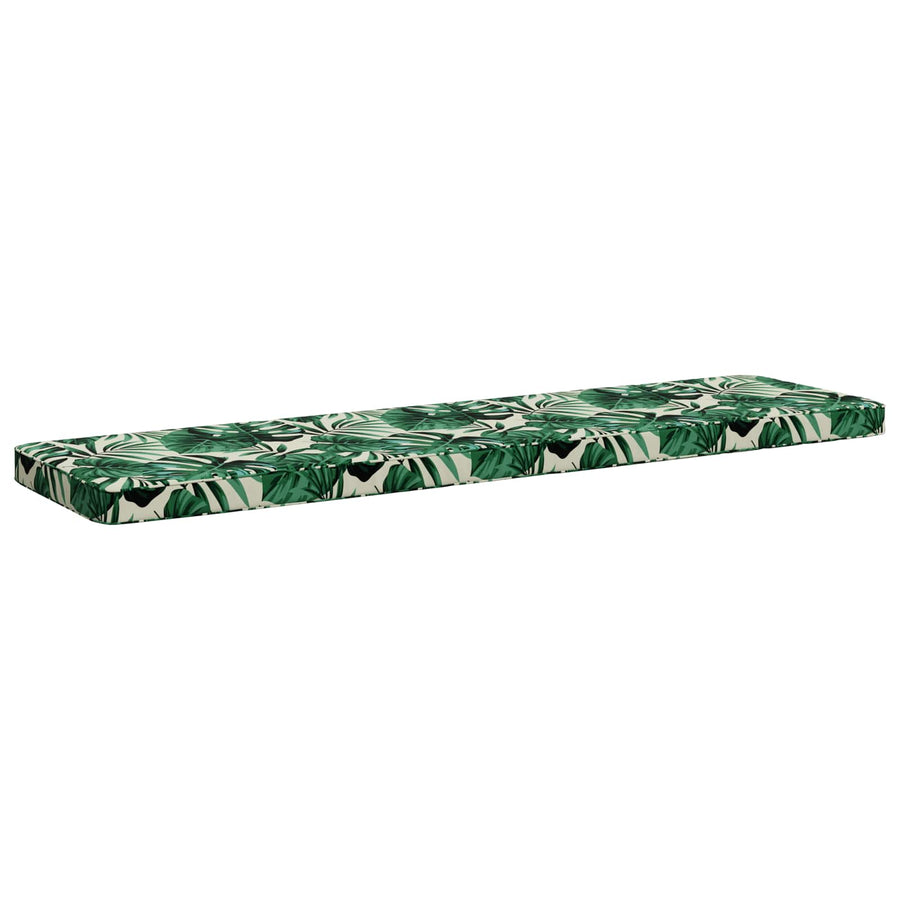 1-delig Bankkussen VUGHT 100% Polyester Bladpatroon
