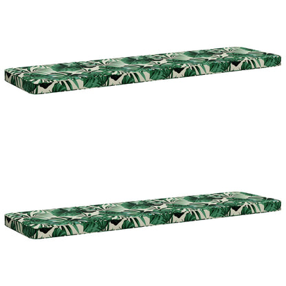 2-delige Bankkussens VUGHT 2 st 100% Polyester Bladpatroon