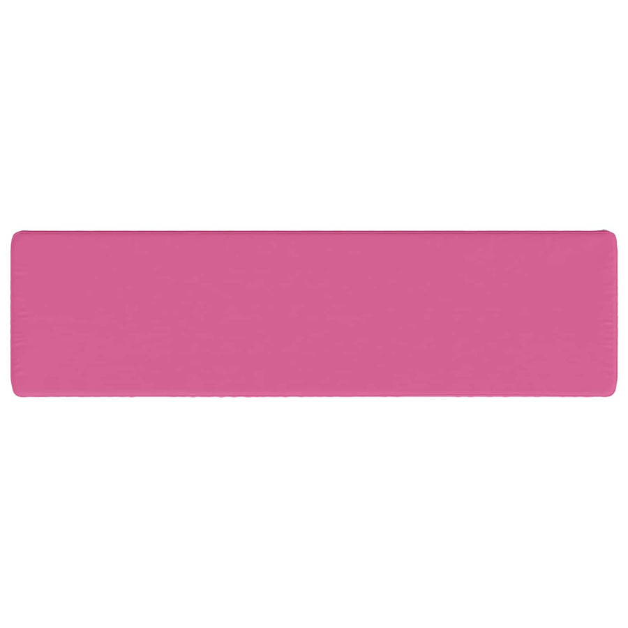 1-delig Bankkussen VUGHT 100% Polyester Roze 160 x 40 x 5 cm
