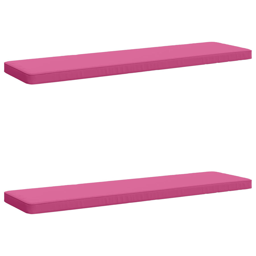 2-delige Bankkussens VUGHT 2 st 100% Polyester Roze
