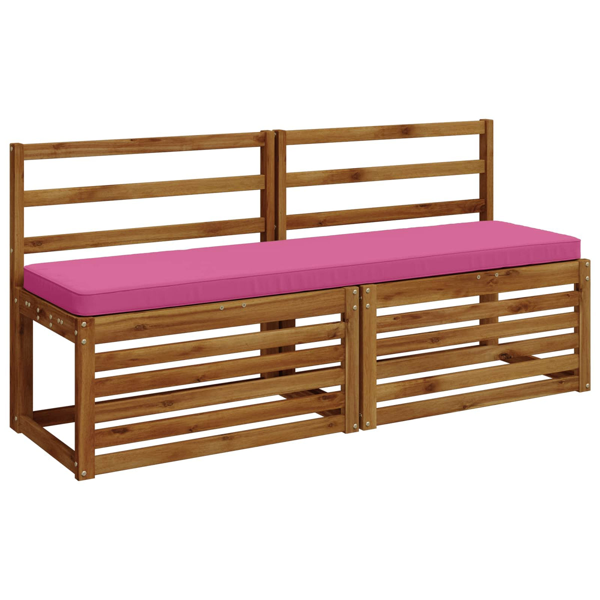 2-delige Bankkussens VUGHT 2 st 100% Polyester Roze