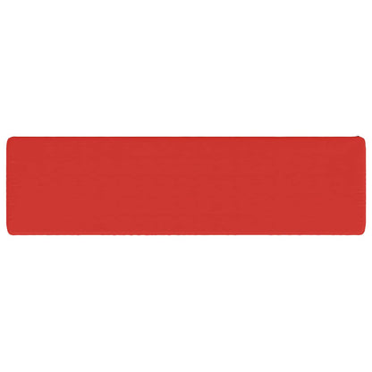 1-delig Bankkussen VUGHT 100% Polyester Rood 160 x 40 x 5 cm
