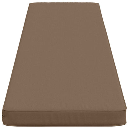 1-delig Bankkussen VUGHT 100% Polyester Taupe 170 x 40 x 5 cm