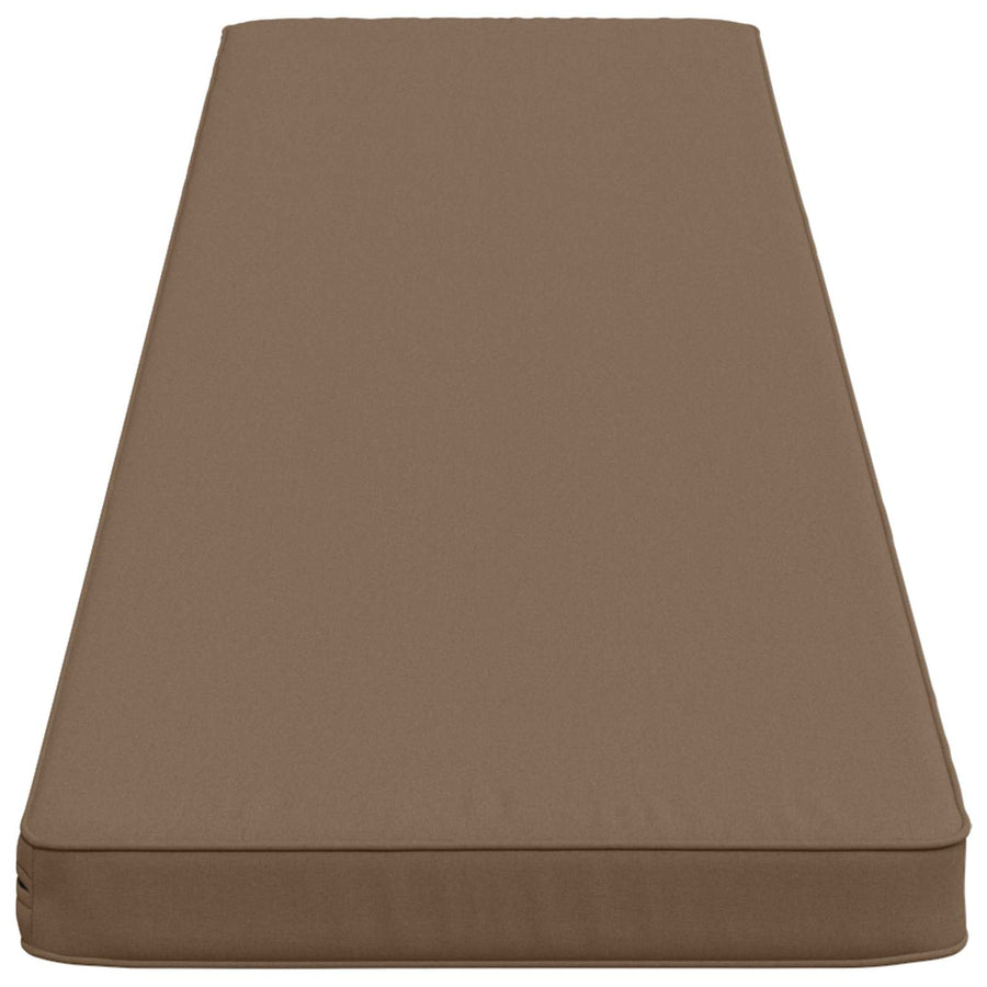 1-delig Bankkussen VUGHT 100% Polyester Taupe 170 x 40 x 5 cm