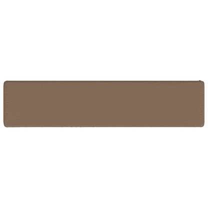 1-delig Bankkussen VUGHT 100% Polyester Taupe 170 x 40 x 5 cm