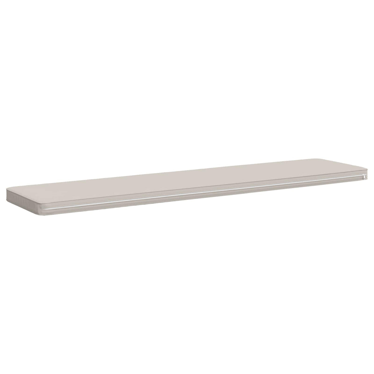 1-delig Bankkussen VUGHT 100% Polyester Wit 170 x 40 x 5 cm