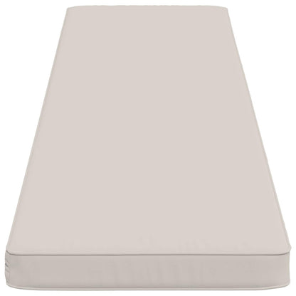 1-delig Bankkussen VUGHT 100% Polyester Wit 170 x 40 x 5 cm