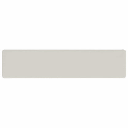 1-delig Bankkussen VUGHT 100% Polyester Wit 170 x 40 x 5 cm