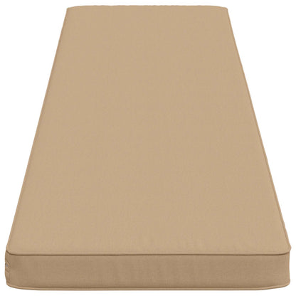 1-delig Bankkussen VUGHT 100% Polyester Zand 170 x 40 x 5 cm